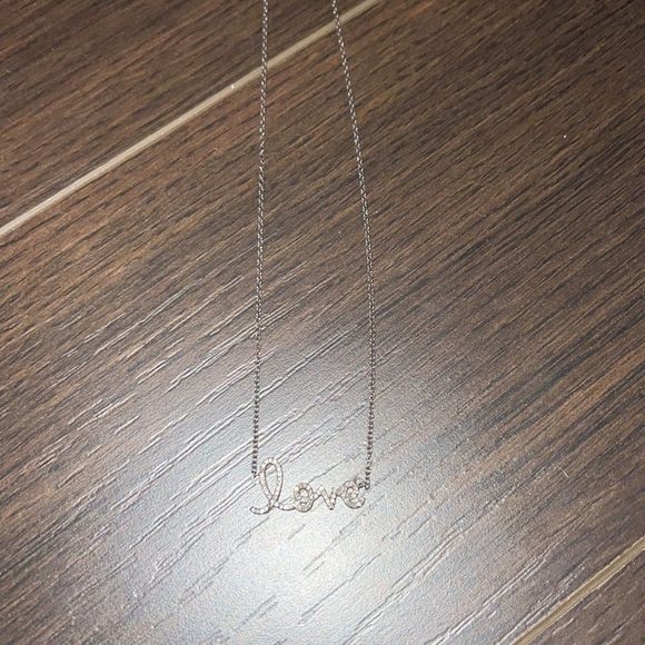 Love Script Necklace - Picture 3 of 6